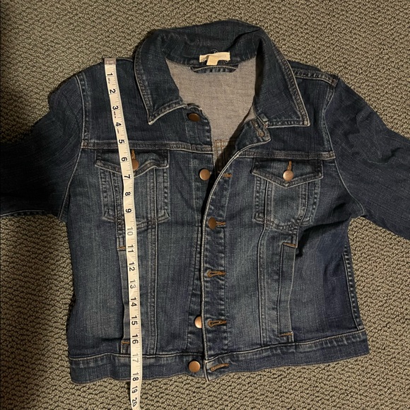 Eileen Fisher Cropped Jean Jacket - Picture 9 of 11